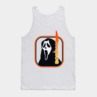 scream VI  (Scream 6)  scary horror movie graphic design by ironpalette Tank Top